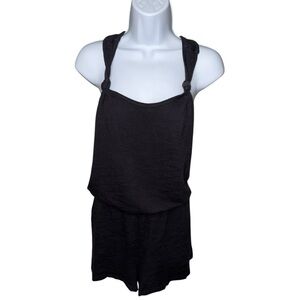 Women’s Monrow Gray Sleeveless Romper - S